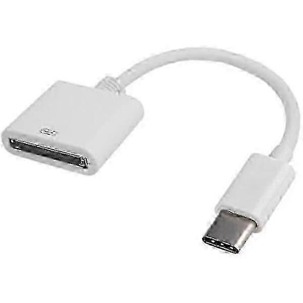 USB-C to 30-Pin Converter Cable Compatible with Older Apple Devices