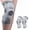 Gray, variant on 20 PC Knee Brace Bone on Bone Support,One Pair with Adjustable Non-Slip Straps (Gray,Extra Extra Extra Large)