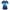 Blue, variant on DEJUPE Women's V-Neck Heart Print Scrub Top with Pockets Comfortable, Stylish Medical Uniform for Nurses & Healthcare