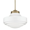 thumbnail image 6 of Golden Lighting Ingalls 1-light 16in Pendant in Modern Brass and Vintage Milk Glass, 6 of 6