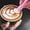 C, variant on Battery Powered Latte Art Pen for and Coffee Enthusiasts with Precision Carving and Stencil Design Tool