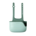 thumbnail image 3 of Hanging Kitchen Sink Caddy | Double Basket Sponge Holder with Drain Holes | Adjustable Faucet Strap for Sponges & Brushes | Silicone Organizer for Kitchen & Bathroom Sinks, 3 of 6