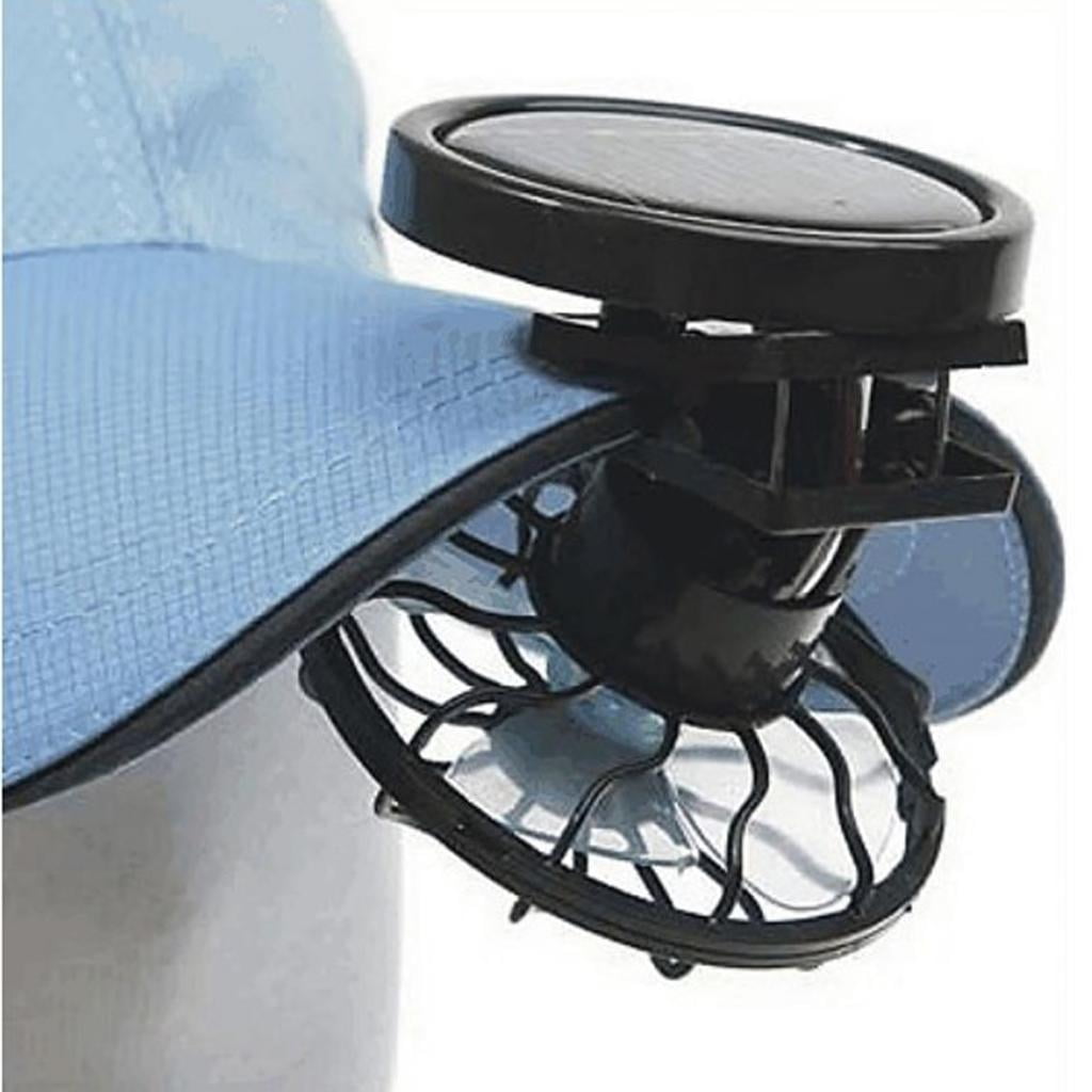 Fanmusic 3-Speed Portable Solar Clip-On Handheld Fan
