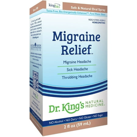 King Bio Migraine Relief, 2 OZ
