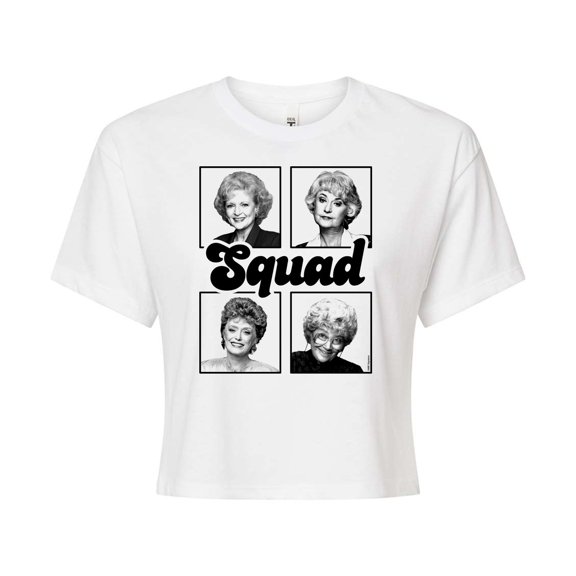 Golden Girls - Squad - Juniors Cropped Cotton Blend T-Shirt