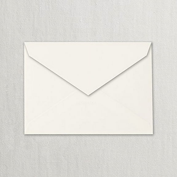 Crane & Co Ecruwhite Corinne Envelope, Pack of 100 Envelopes