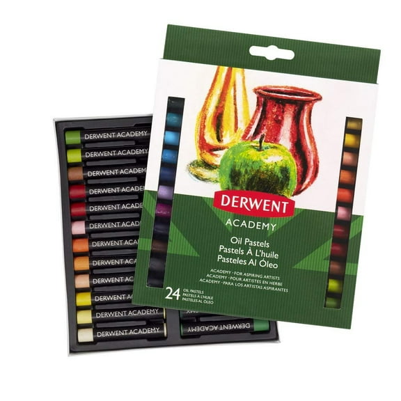 Derwent Academy Oil Pastels - Set of 24