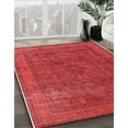 thumbnail image 2 of Ahgly Company Indoor Rectangle Mid-Century Modern Red Oriental Area Rugs, Swatch Sample, 2 of 6