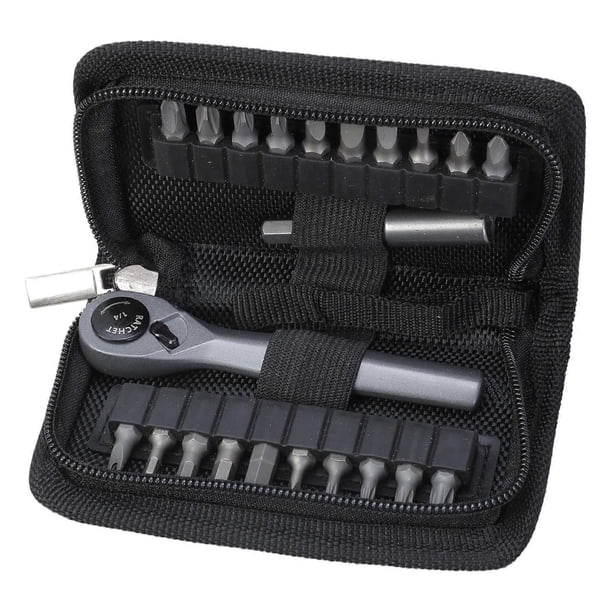 Ratchet Screwdriver Set 22 in 1 Precision Screwdriver Bit Screwdriver Set Ratchet Screwdriver with Detachable Handle