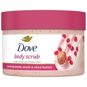 Dove Scrub Pomegranate & Shea Butter 10.5 oz Pack of 2