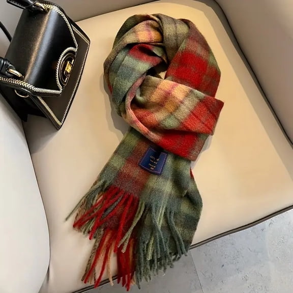 Classic Australian Scarf - Vintage Striped Winter Scarf for Men and Women