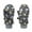 AW-Grey, variant on Unisex Girls Boys Thermal Insulation Mittens Snowflake Print Cold Weather Stretch Purple Polyester Glove