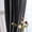 Black, variant on Lipa Farmhouse Curtain for Living Room,Semi Blackout Boho Curtains,Rod Pocket,1 Panel,52"Wx84"L,Beige