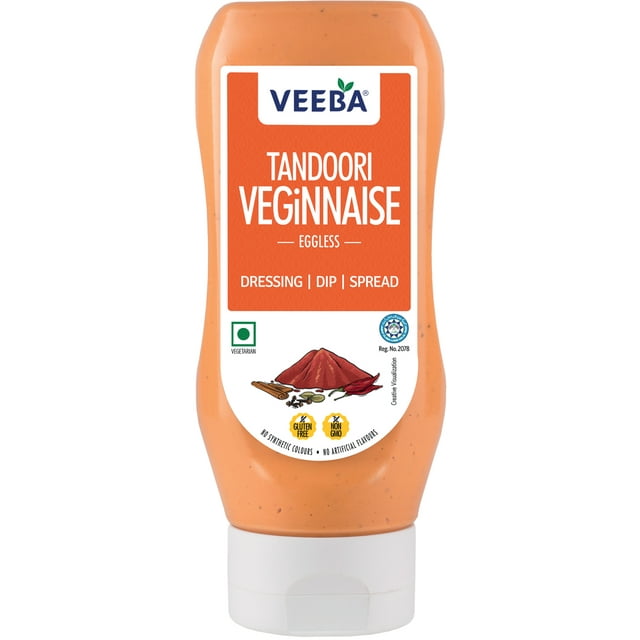 Veeba Tandoori veginnaise eggless