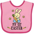 thumbnail image 3 of Inktastic My 1st Easter Boy Bunny Rabbit Boys Baby Bib, 3 of 4