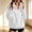 White, variant on NominalSnug Womens Half Zip Oversized Sweatshirts Fleece Long Sleeve Pullover Tops Fall Fashion Clothes