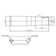 thumbnail image 2 of XLR Mini 3 Pin Male to 4 Pin Female Audio Adapter Plug Connector Hi-Fi Signal Converter Adapter for, 2 of 5