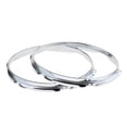 thumbnail image 1 of 2 Piezas Anillos de Llanta para Tambor de Tom de Hierro 6 Agujeros 8 Agujeros Yuyangstore Borde del anillo del aro del tambor, 1 of 8