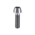 thumbnail image 2 of Tornillos de Cabeza cónica de Titanio Ti, Titanio GR5 / TC4 Tornillos de Cabeza cónica antioxidantes ismo Accesorio(M6 x 20mm-Plata) Tornillo de cabeza Spptty no, 2 of 6