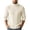 Beige, variant on Men's Turtleneck Wool Blend Sweater Jacquard Knit Long Sleeve Base Layer Pullover M‑4XL