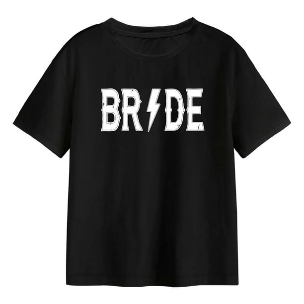 Camisetas Para Mujer, Transpirables, Novedad, Cuello Redondo, Para Caminar, Viajes, Compras, M, Negro