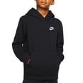 thumbnail image 5 of Sudadera con capucha Nike NSW Pull Over Club para niño, color negro/blanco, talla M, 5 of 5
