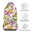 thumbnail image 5 of Vsdgher Butterflies2 Automotive Seat Covers for Cars Trucks and SUVs – Car Seat Covers for Truck Seat Protectors Set of 2, 5 of 7