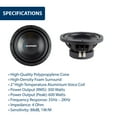 thumbnail image 3 of Blaupunkt 10" Single Voice Coil Subwoofer with 600W Power (GBW101), 3 of 9