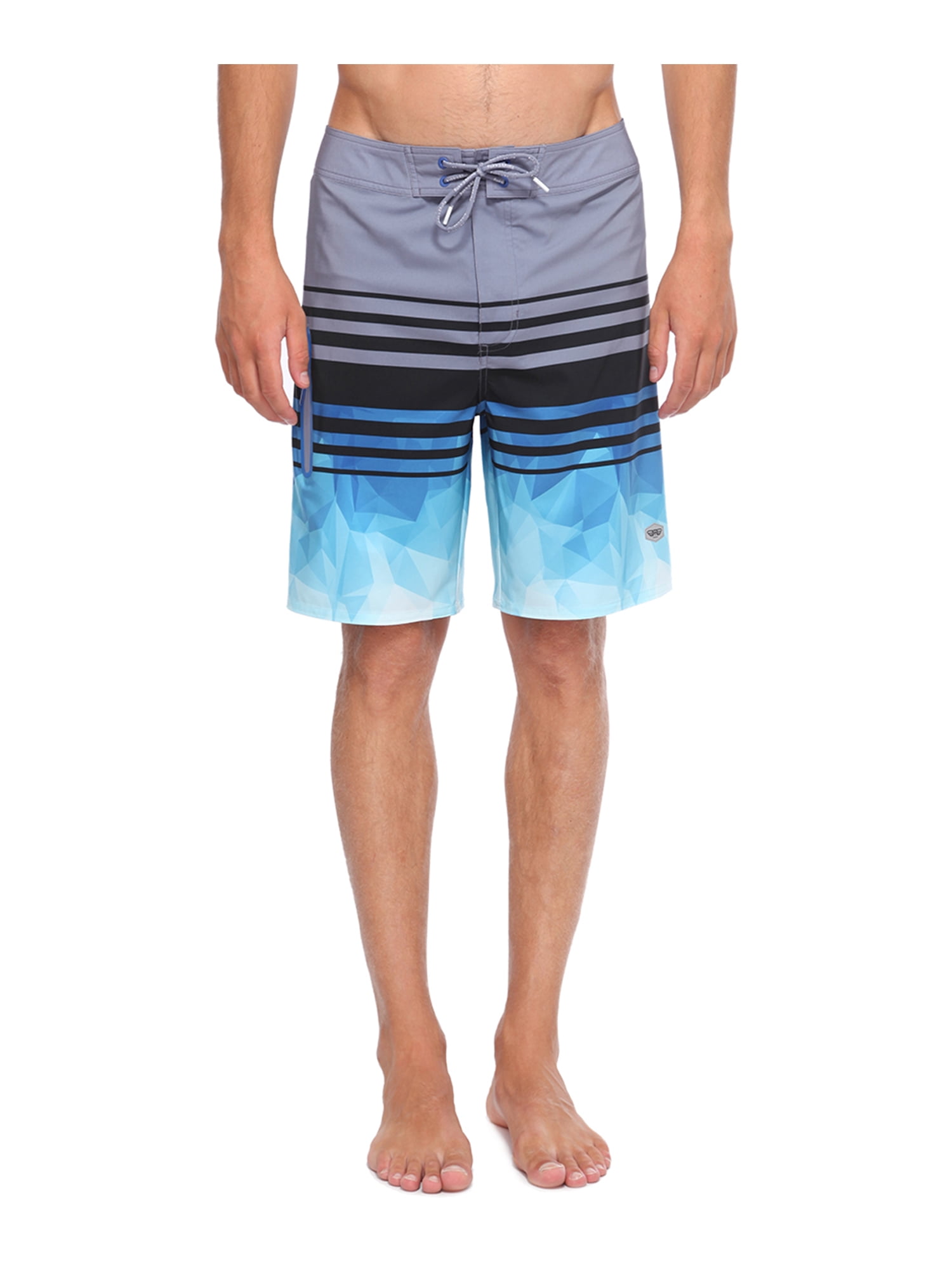 Rokka&Rolla Men's 9" NO Mesh Liner Board Shorts Quick Dry Swim Trunks, up to Size 2XL