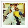 thumbnail image 2 of Art.com Soda Jerk, August 22,1953 Giclee Print by Norman Rockwell, White Frame Wall Art, 21" x 21", 2 of 5