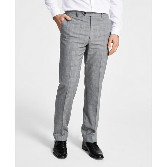 Lauren Ralph Lauren Men's Classic-Fit Stretch Suit Pants 36x30 Gray B4HP $190