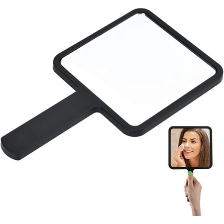 Portable Hand Mirror Square Make Up, Mirror Size For Hair Salon