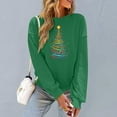 thumbnail image 6 of My Items Talove Long Sleeve Shirts for Women Funny Graphic Sweatshirt Women Fall Clothes Tunic Tops Casual Fall Lightweight Womens Tops Dressy Casual 3/4 Sleeve Christmas Shirts, 6 of 6
