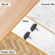 thumbnail image 3 of 100pcs Screw On Furniture Levelers Adjustable Furniture Legs Leveling Feet for Table Chair, 3 of 3