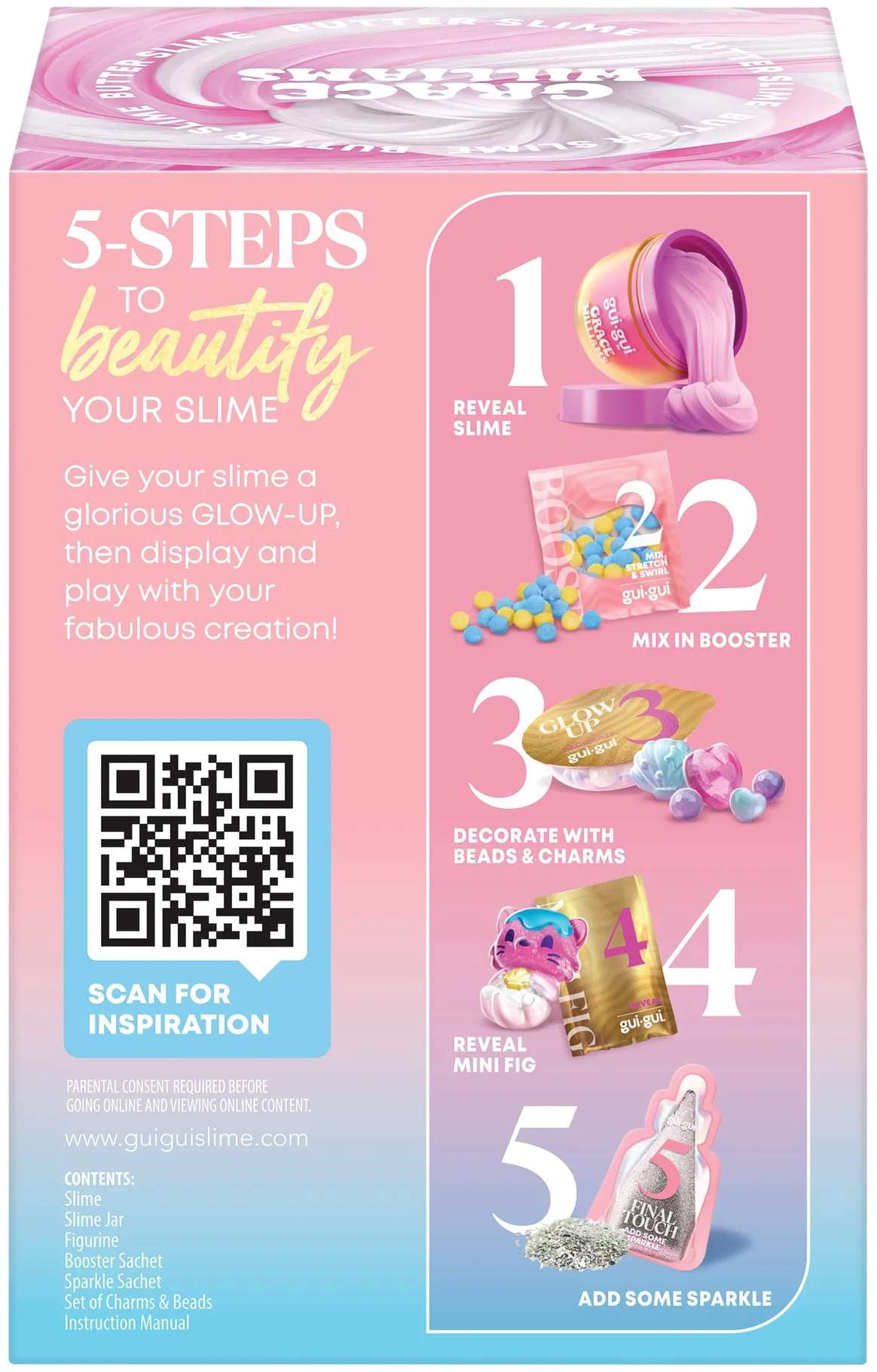 Gui-Gui Slime PINK Pack (The Most Beautiful Slime Ever!)