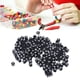 thumbnail image 5 of 300 cuentas numéricas de cubo negro, cuentas acrílicas para hacer joyas, pulseras, collares, llaveros, 5 of 12