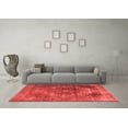 thumbnail image 3 of Ahgly Company Indoor Square Persian Red Traditional Area Rugs, 3' Square, 3 of 4
