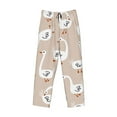 thumbnail image 4 of Haiem White Goose Men's Pajama Pants Ultra Lightweight Pjs Bottoms Sleepwear Bottom Pants with Pocket Drawstring-X-Large, 4 of 9