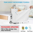 thumbnail image 2 of AIDEA Shop Towels White 55 Sheets Microfiber Cleaning Cloth Shop Rags Washable, Microfiber Towels for Cars, Cleaning Rags Reusable Paper Towels for Automotive, Mechanic, Workshops, House-11×9", 2 of 7