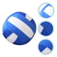 thumbnail image 3 of UPGRATOR comfortable to touch Volleyball Plush Toy Blue Cloth 1Pack, 3 of 8