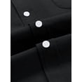 thumbnail image 6 of sogami Men's Casual Oxford Long Sleeve Shirt Button Down Collar Cotton Shirt, 6 of 7