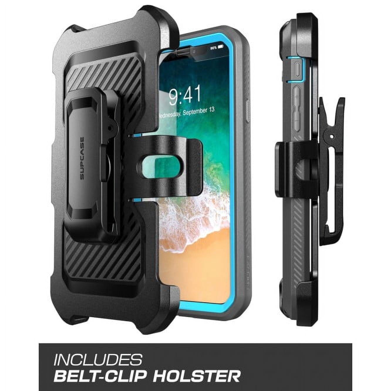 iPhone XS Case, iPhone X case, SUPCASE [Unicorn Beetle Pro Series] Full-Body Rugged Holster Case with Built-In Screen Protector for iPhone X 2017 & iPhone XS 5.8 inch 2018 Release