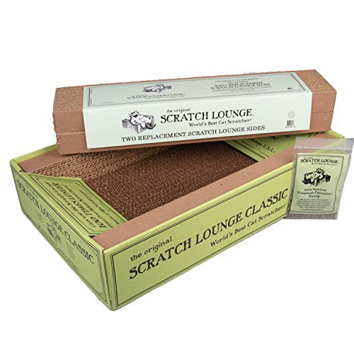 Pack of 2 Scratch Lounge The Original Reversible Side Replacement Scratch Pad Refills
