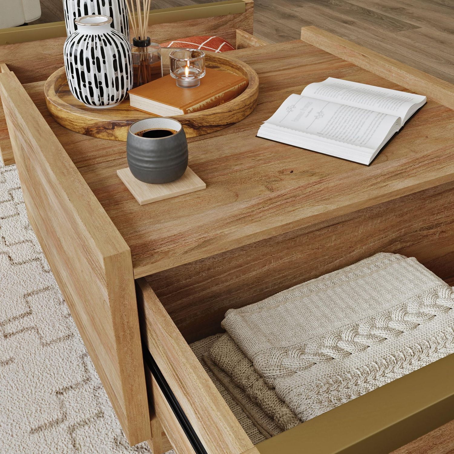 Sauder Manhattan Gate Coffee Table