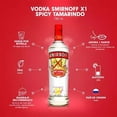 thumbnail image 3 of Pack x 6 Vodka Smirnoff Sabor Tamarindo Picante 750 ml Smirnoff Vodka, 3 of 4