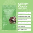 thumbnail image 2 of Celebrate Vitamins Calcium Chews, 500 mg Calcium Citrate with Vitamin D, Chocolate, 90 count, 2 of 5