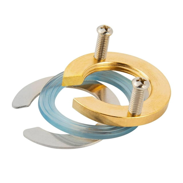 Almencla -Lock Nut Washer Set Spigot Parts Replacement Nuts Screws Durable chen Fixing Brass