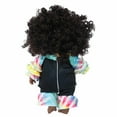 thumbnail image 2 of 8 inch Lifelike Silicone Vinyl Newborn Baby Dolls, African American Baby Black Dolls, give for Kids and Girl Holiday Birthday Gift, African Black Dolls, Reborn Doll, 2 of 6