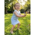 thumbnail image 5 of BemeyourBBs Toddler Baby Girl Summer Clothes Cute Infant Baby Girls Plaid Gingham 2 Piece Outfits Sleeveless Doll Collar Vest Tank Tops Skirt Set Toddler Girls Summer Outfit, 5 of 9