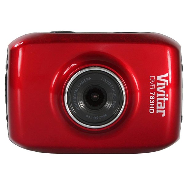 Vivitar DVR 783HD 5.1MP Action Camera, 720p Video at 30fps, 1.8" Screen
